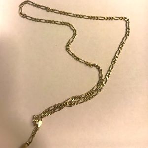 925 Sterling Silver Flat Chain Necklace 18inch